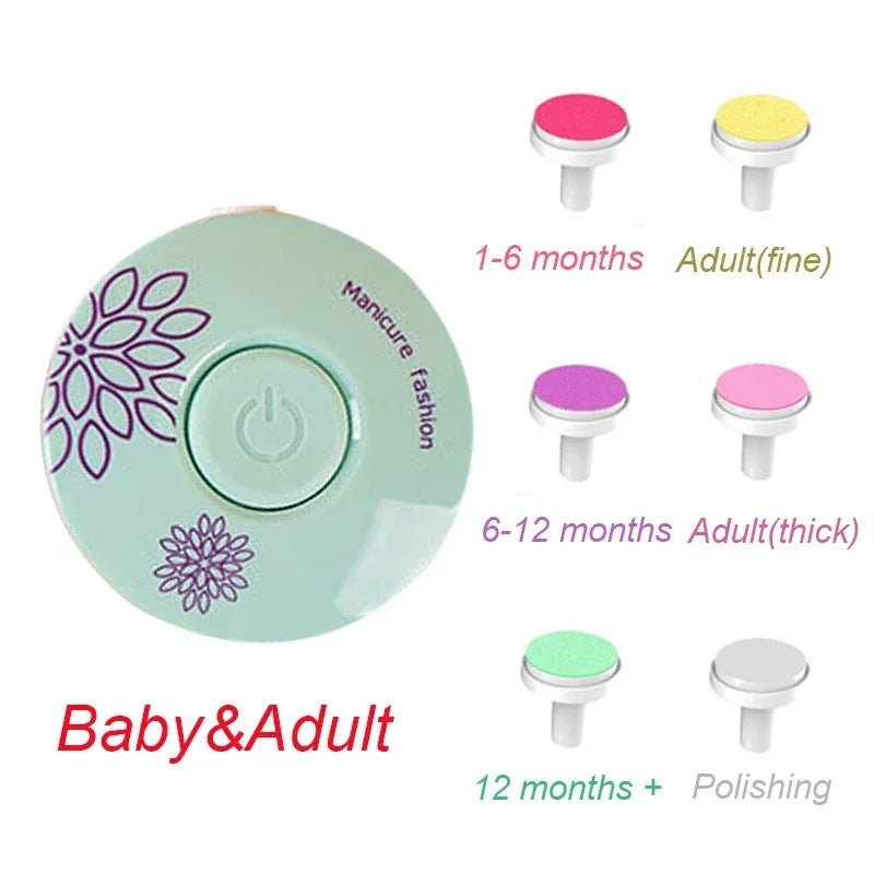 Electric Baby Nail Trimmer - Tinyhug