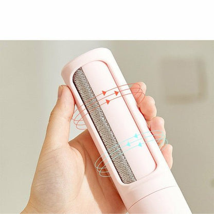 2 - 1 Reusable Pet Hair Remover Brush Lint Roller Portable - Tinyhug