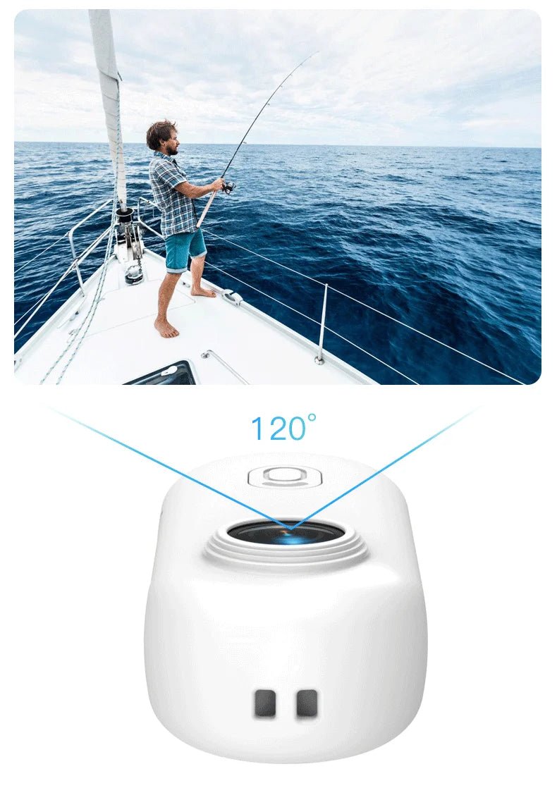 POV Magnetic Sports Camera 4K 30M Waterproof 2.4G Wireless WiFi Motorcycle Mini Small Action Body Video Vlog Cameras Helmet Bike - Tinyhug