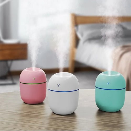 Portable Ultrasonic Humidifier USB Aroma Essential Oil Diffuser LED - Tinyhug